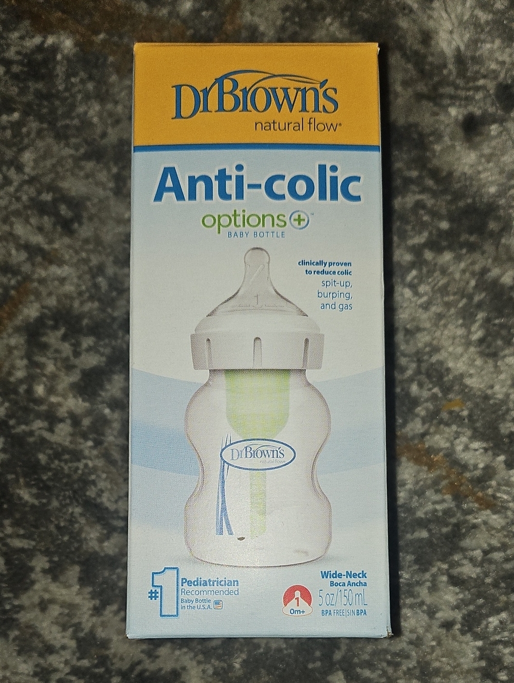 Dr. Brown's Anti-Colic Options+ Baby Bottle 5oz